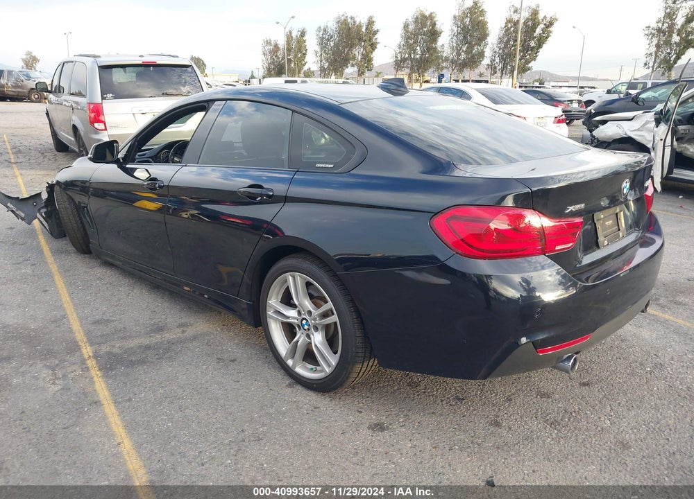 2018 BMW 440I GRAN COUPE XDRIVE VIN: WBA4J7C53JBH14189