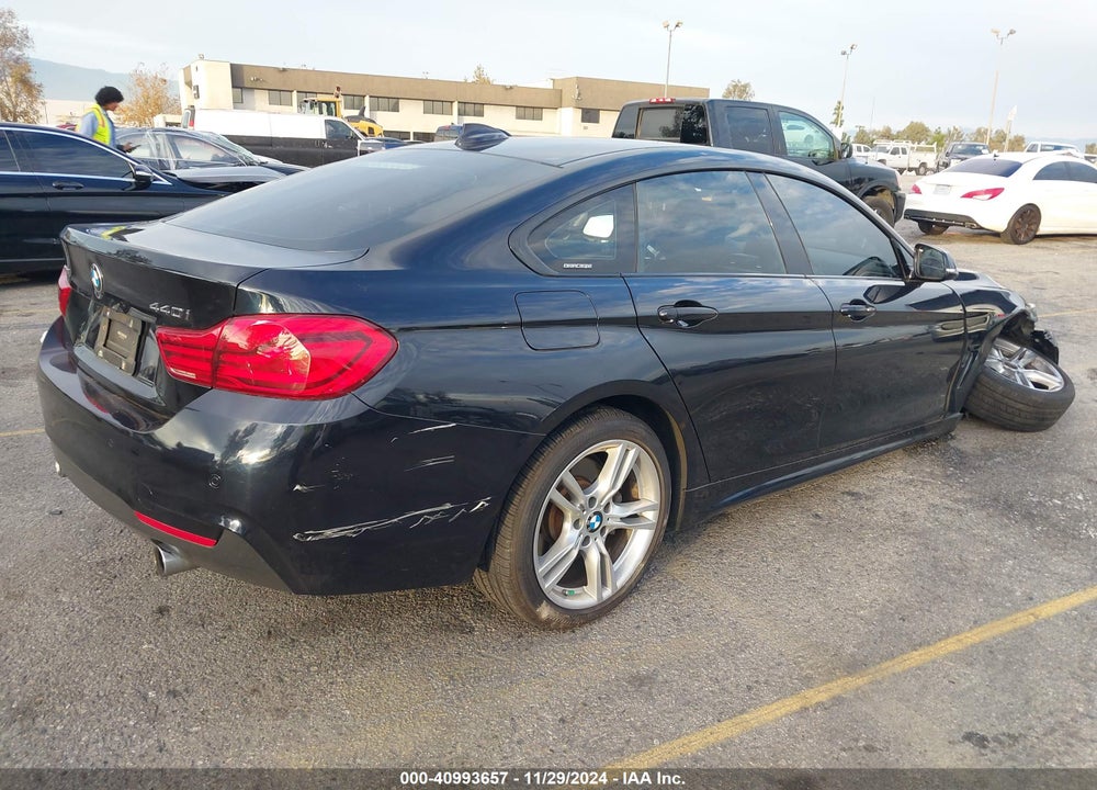 2018 BMW 440I GRAN COUPE XDRIVE VIN: WBA4J7C53JBH14189