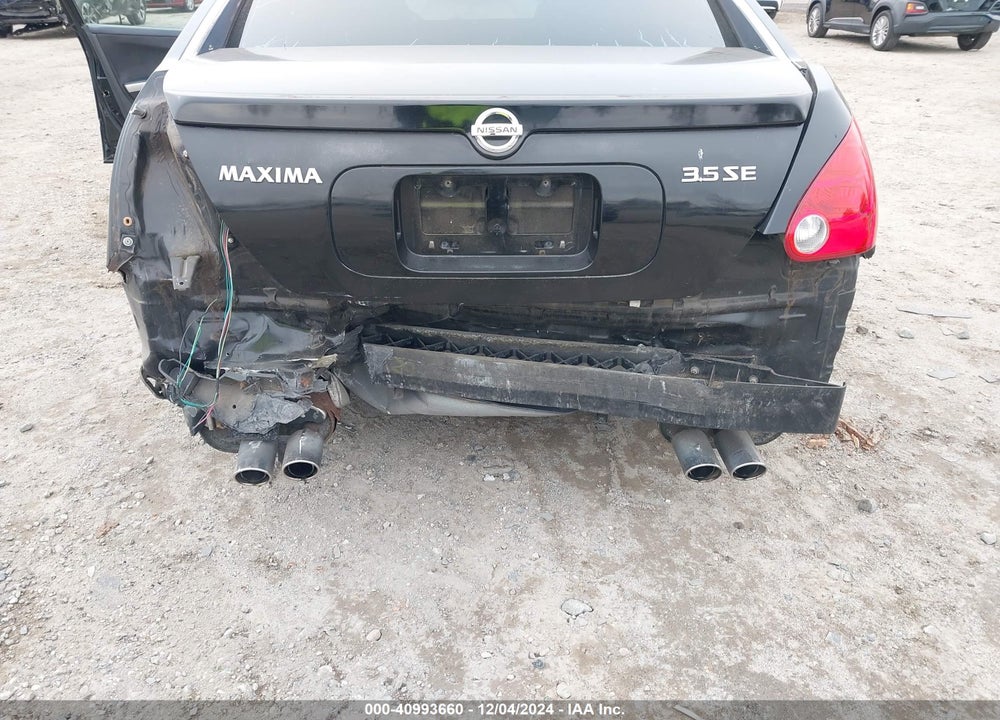 2005 NISSAN MAXIMA 3.5 SE VIN: 1N4BA41E75C850856