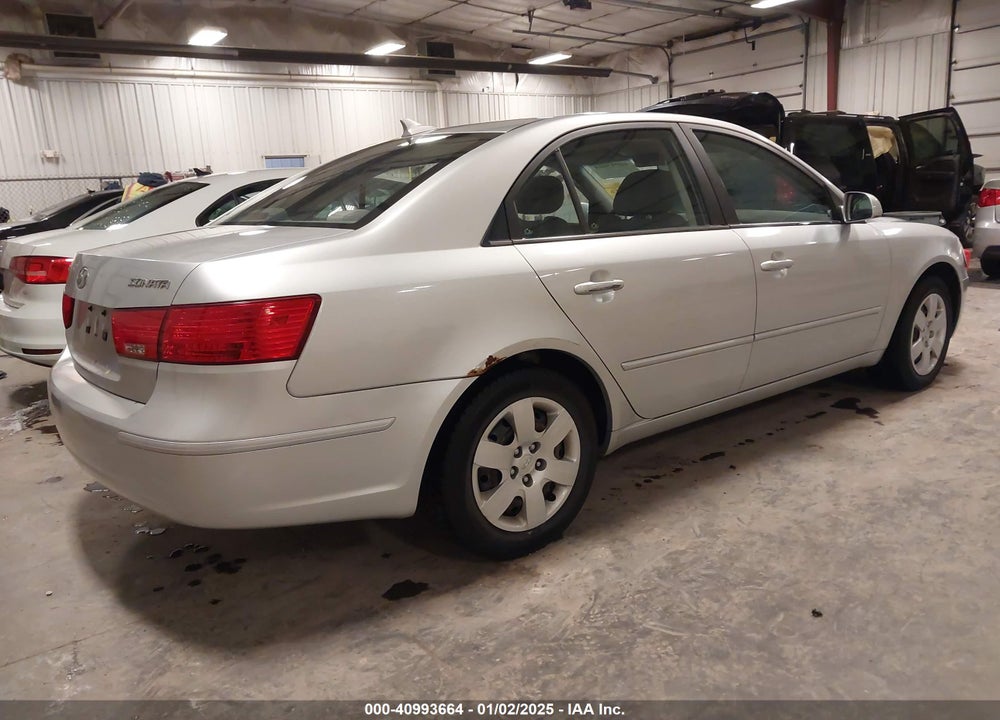 2009 HYUNDAI SONATA GLS VIN: 5NPET46C09H496844