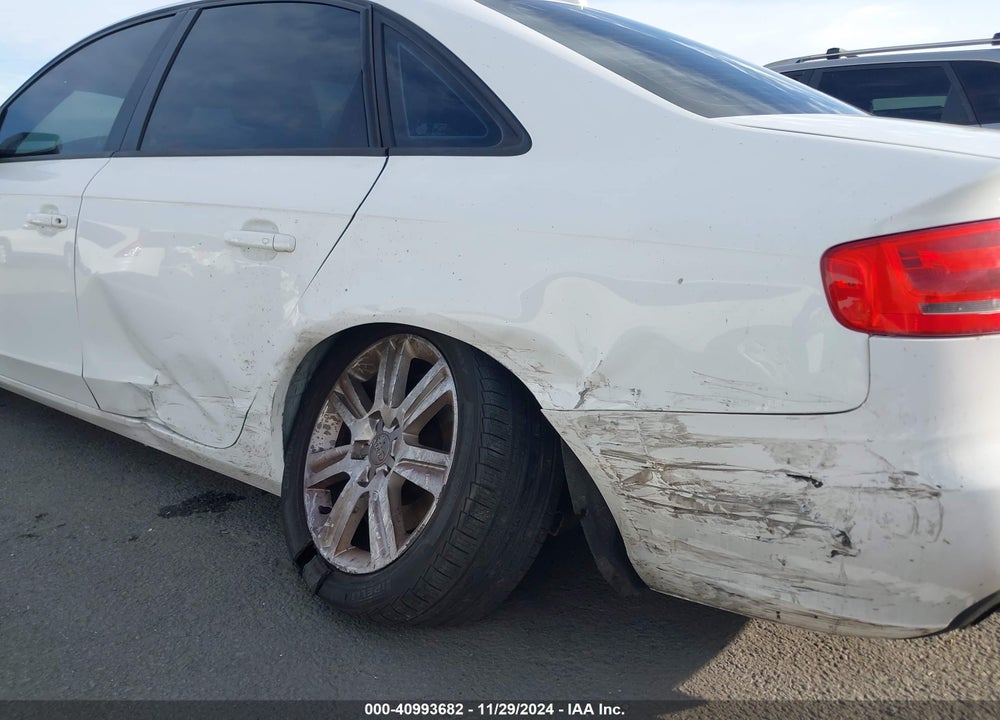 2011 AUDI A4 2.0T PREMIUM VIN: WAUBFAFL6BN046224