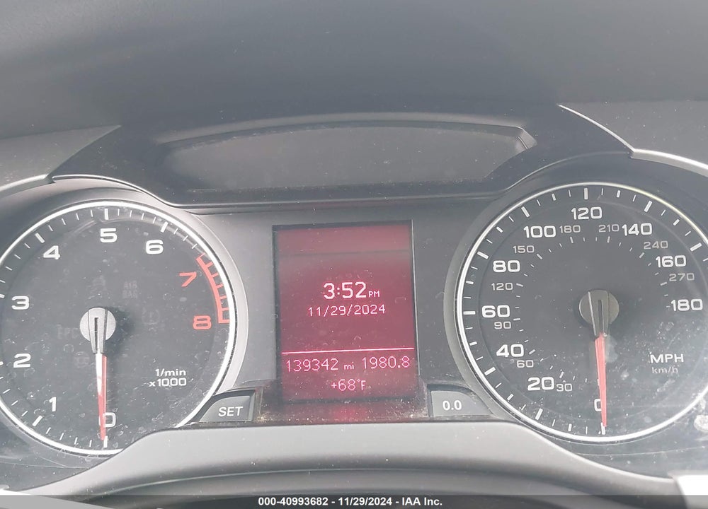 2011 AUDI A4 2.0T PREMIUM VIN: WAUBFAFL6BN046224
