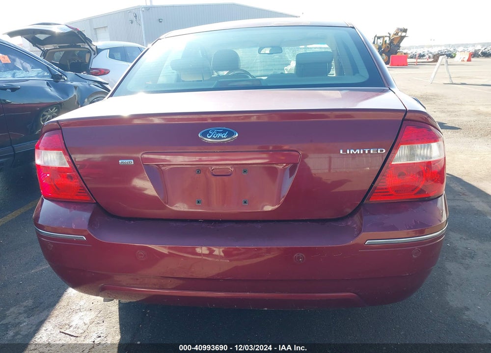 2006 FORD FIVE HUNDRED LIMITED VIN: 1FAFP28176G147498