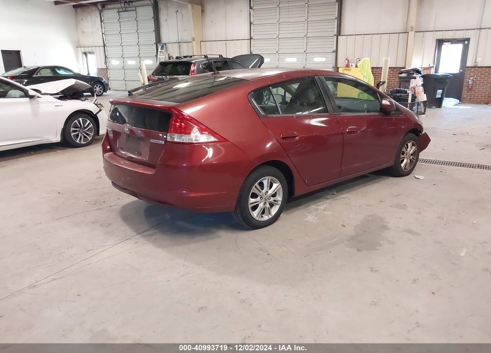 2010 HONDA INSIGHT VIN: JHMZE2H72AS040414