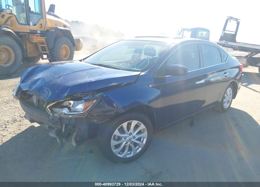 2017 NISSAN SENTRA SV VIN: 3N1AB7AP4HY235816