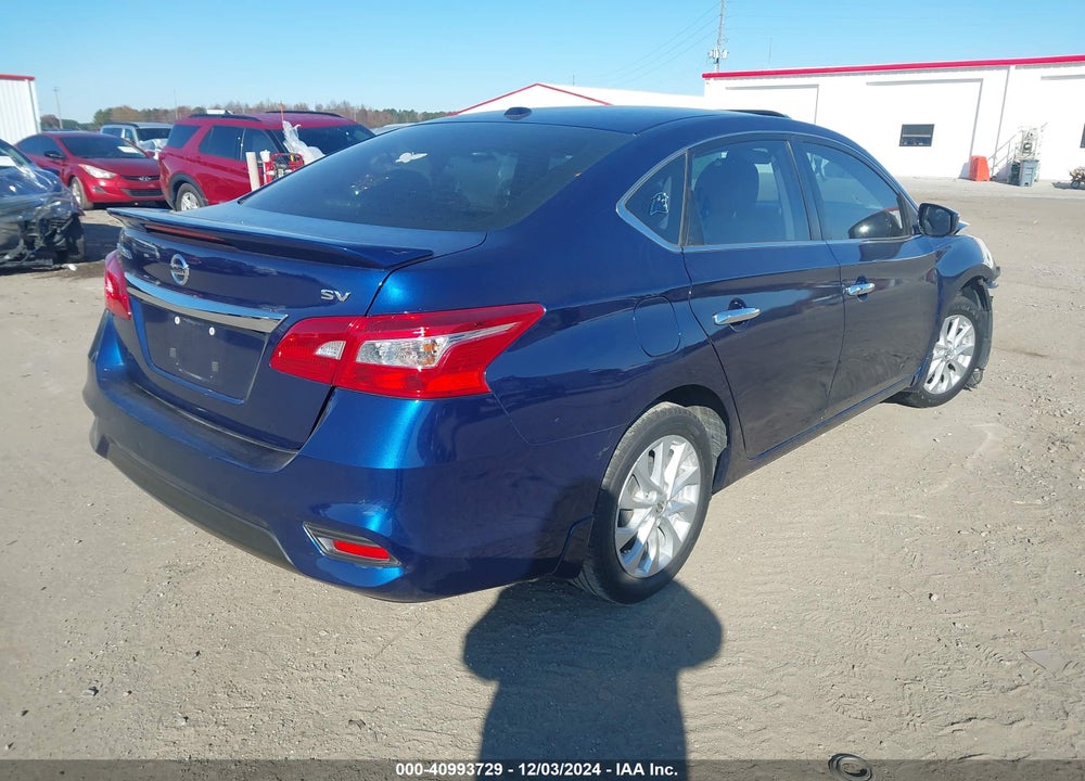 2017 NISSAN SENTRA SV VIN: 3N1AB7AP4HY235816