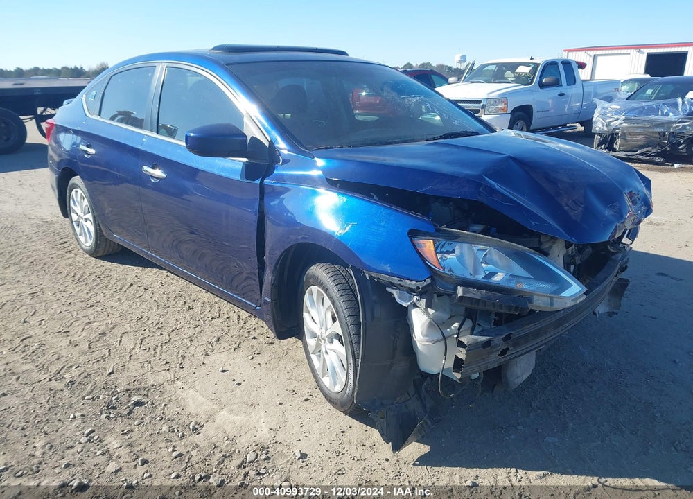 2017 NISSAN SENTRA SV VIN: 3N1AB7AP4HY235816