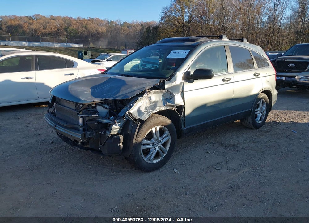 2010 HONDA CR-V EX VIN: 5J6RE3H53AL044286