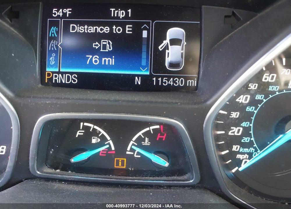 2013 FORD ESCAPE SE VIN: 1FMCU0G98DUC16131