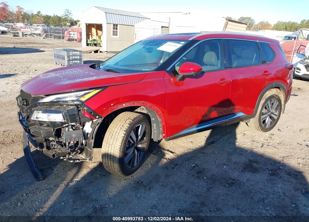 2023 NISSAN ROGUE SL INTELLIGENT AWD VIN: 5N1BT3CB7PC820871