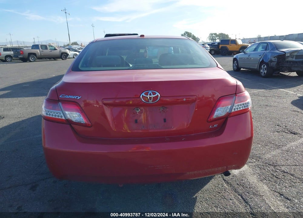 2011 TOYOTA CAMRY LE VIN: 4T4BF3EK4BR182981