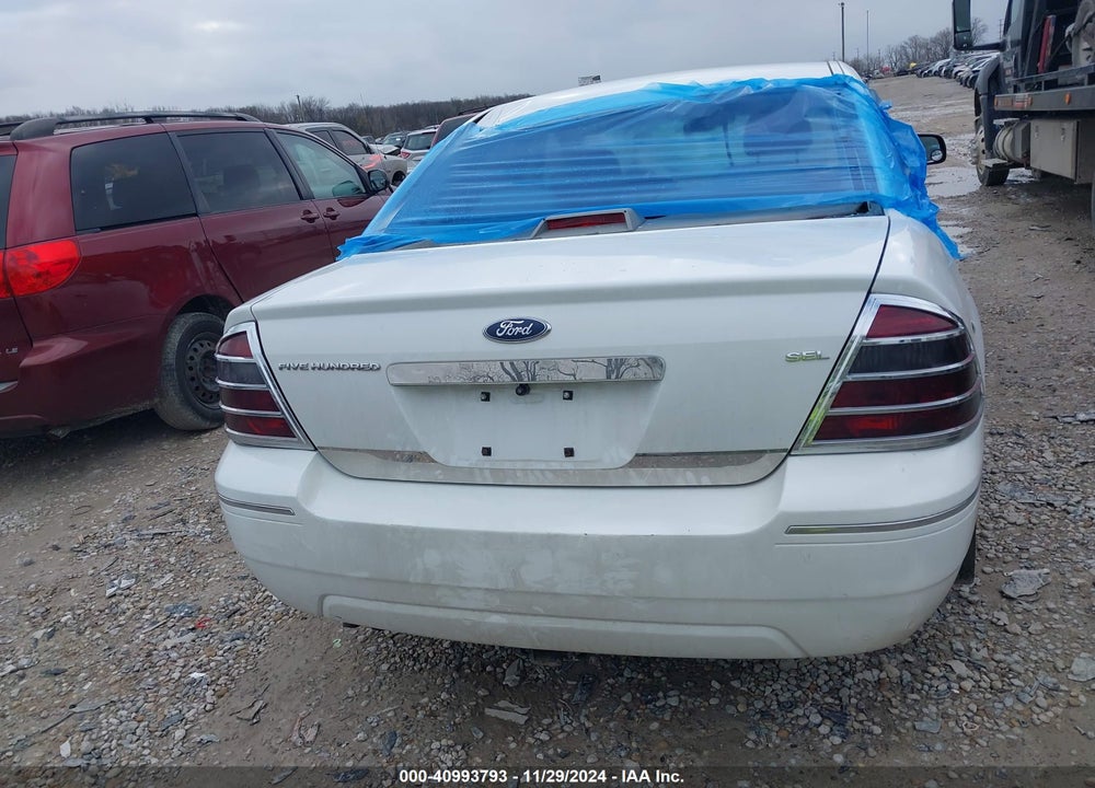 2006 FORD FIVE HUNDRED SEL VIN: 1FAHP24116G134843