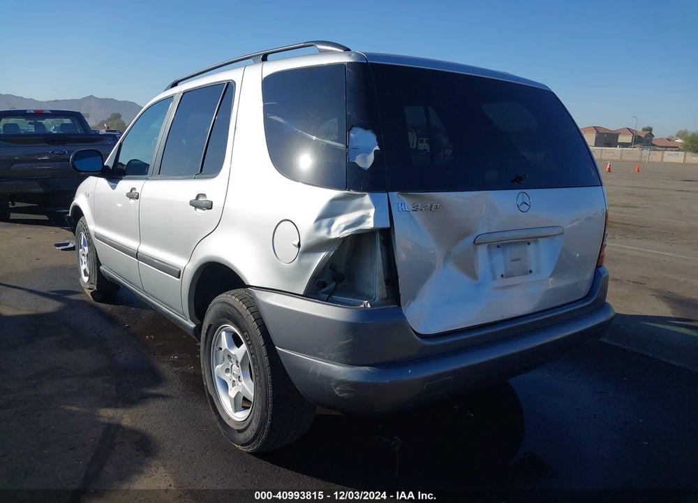 1998 MERCEDES-BENZ ML 320 CLASSIC VIN: 4JGAB54E9WA012499