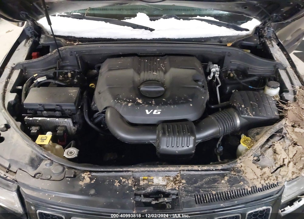 2014 JEEP GRAND CHEROKEE OVERLAND VIN: 1C4RJFCG5EC466545