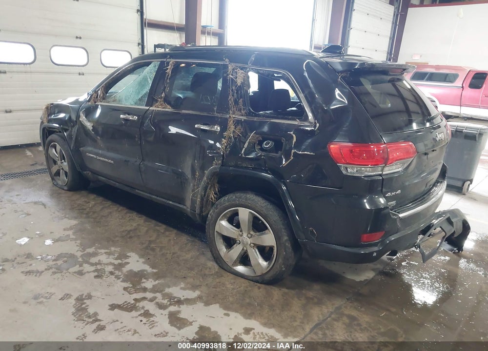 2014 JEEP GRAND CHEROKEE OVERLAND VIN: 1C4RJFCG5EC466545