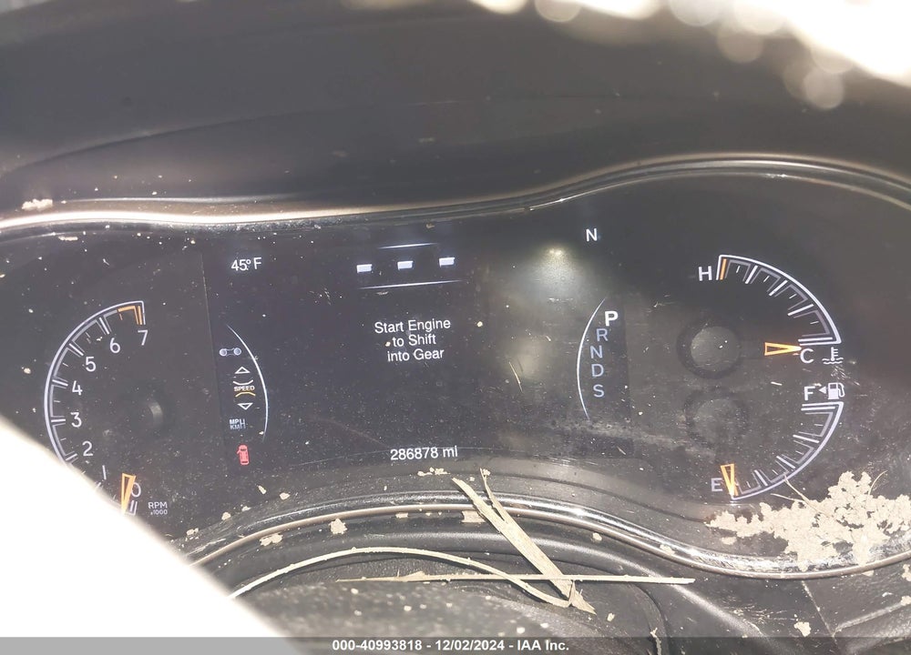 2014 JEEP GRAND CHEROKEE OVERLAND VIN: 1C4RJFCG5EC466545