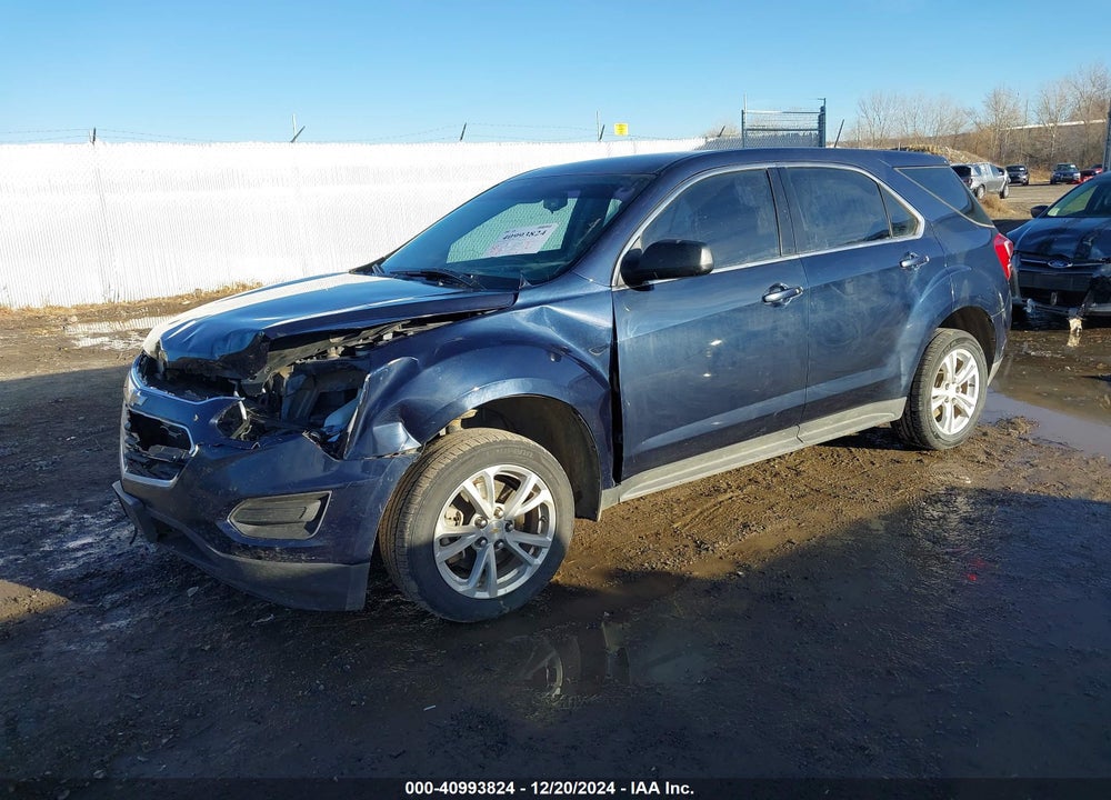 2016 CHEVROLET EQUINOX LS VIN: 2GNFLEEK8G6215255