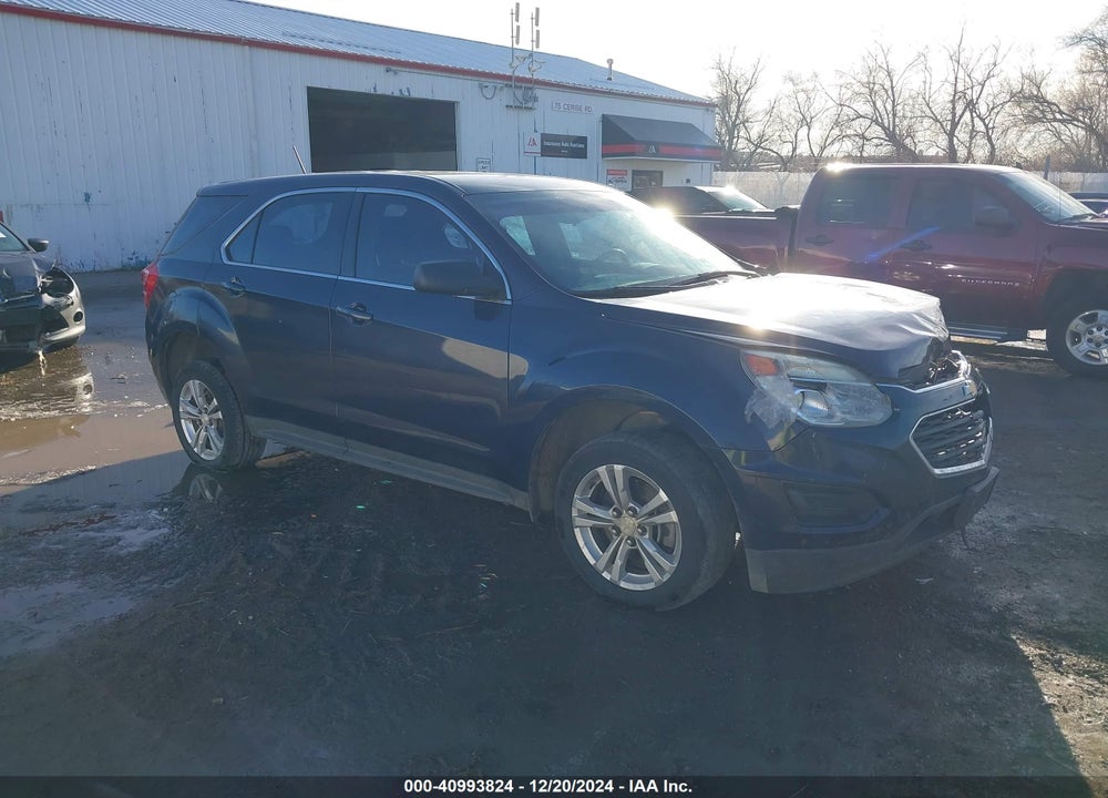 2016 CHEVROLET EQUINOX LS VIN: 2GNFLEEK8G6215255