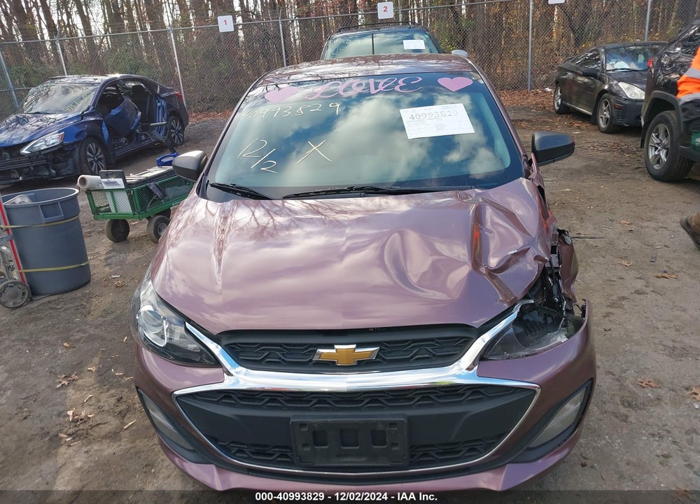 2020 CHEVROLET SPARK FWD LS AUTOMATIC VIN: KL8CB6SAXLC404161