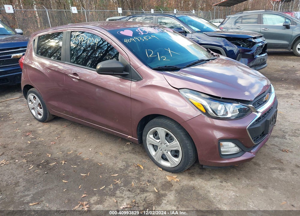 2020 CHEVROLET SPARK FWD LS AUTOMATIC VIN: KL8CB6SAXLC404161