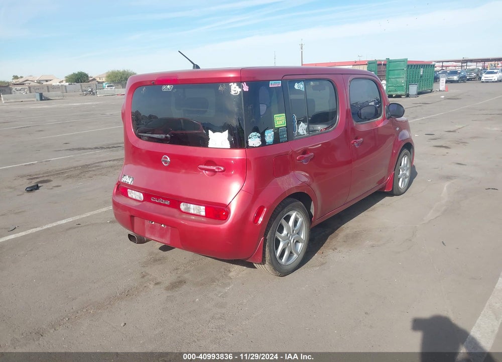 2010 NISSAN CUBE 1.8SL VIN: JN8AZ2KR4AT157844