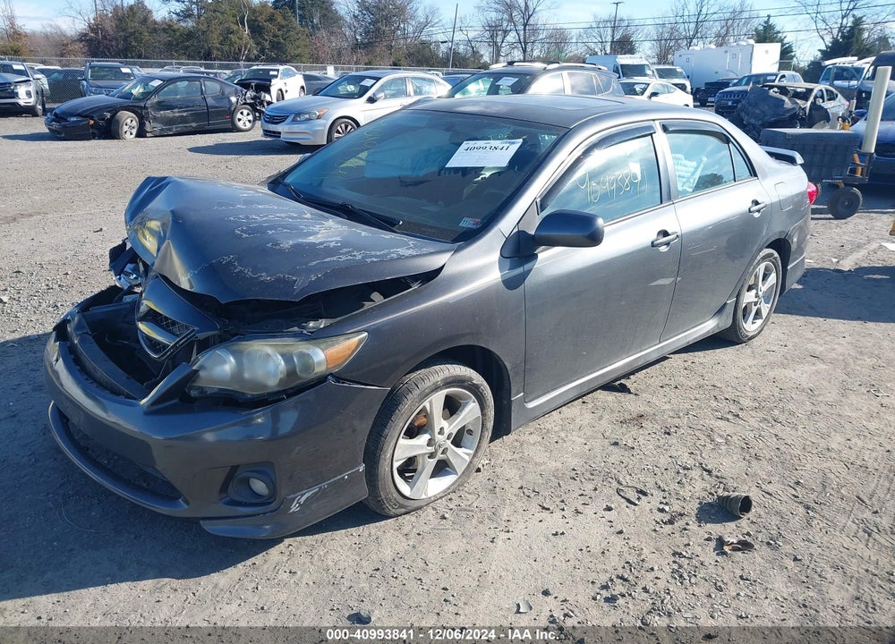 2011 TOYOTA COROLLA S VIN: 2T1BU4EE7BC606154