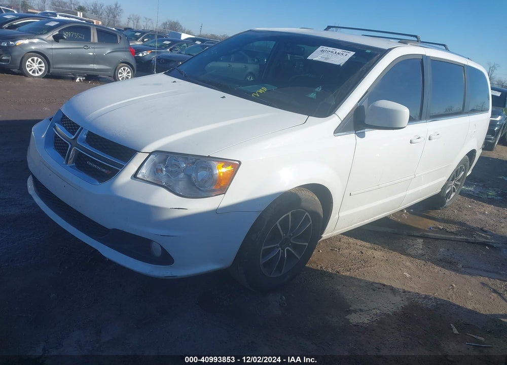 2017 DODGE GRAND CARAVAN SXT VIN: 2C4RDGCGXHR554631