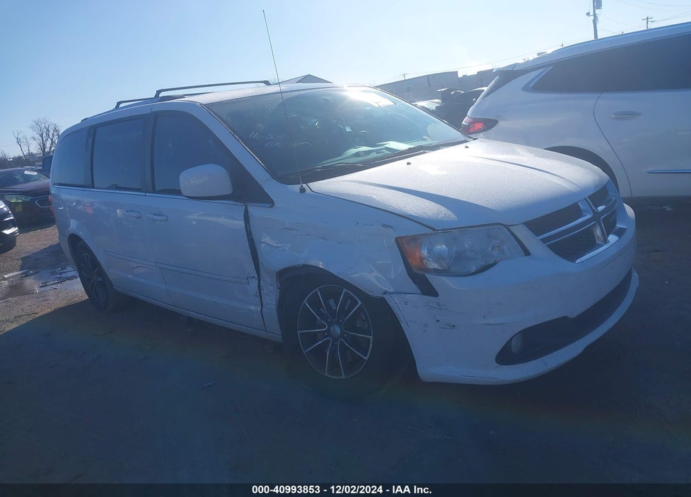 2017 DODGE GRAND CARAVAN SXT VIN: 2C4RDGCGXHR554631