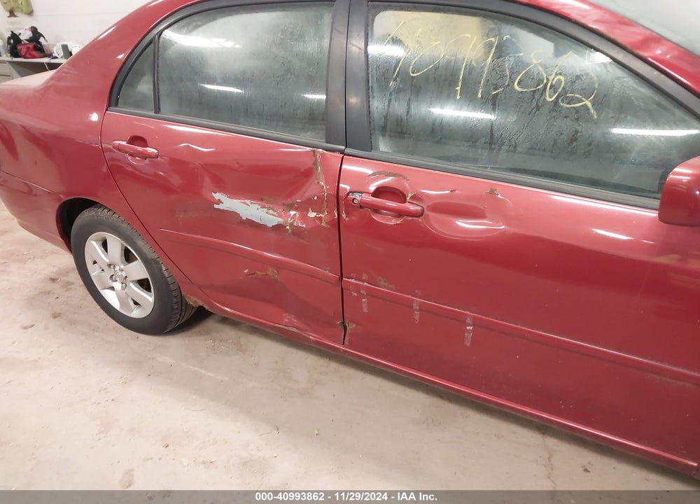 2004 TOYOTA COROLLA LE VIN: 2T1BR38E24C275378