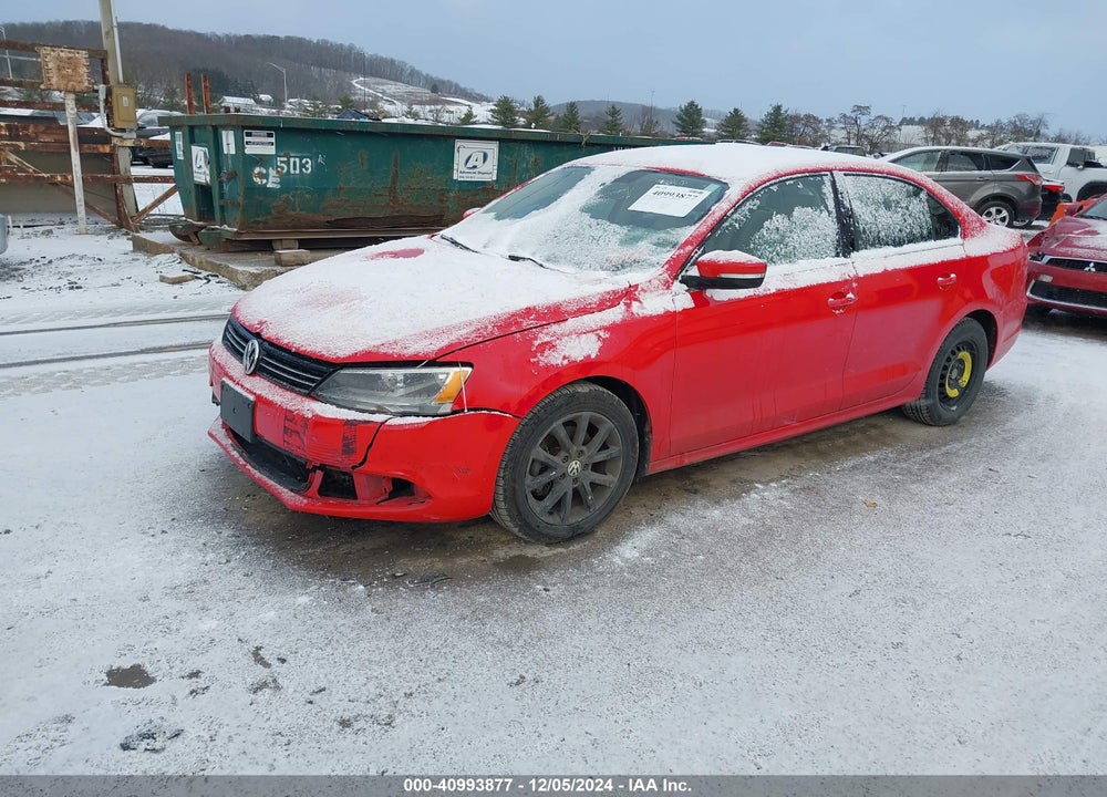 2014 VOLKSWAGEN JETTA VIN: 3VWD17AJ4EM357066