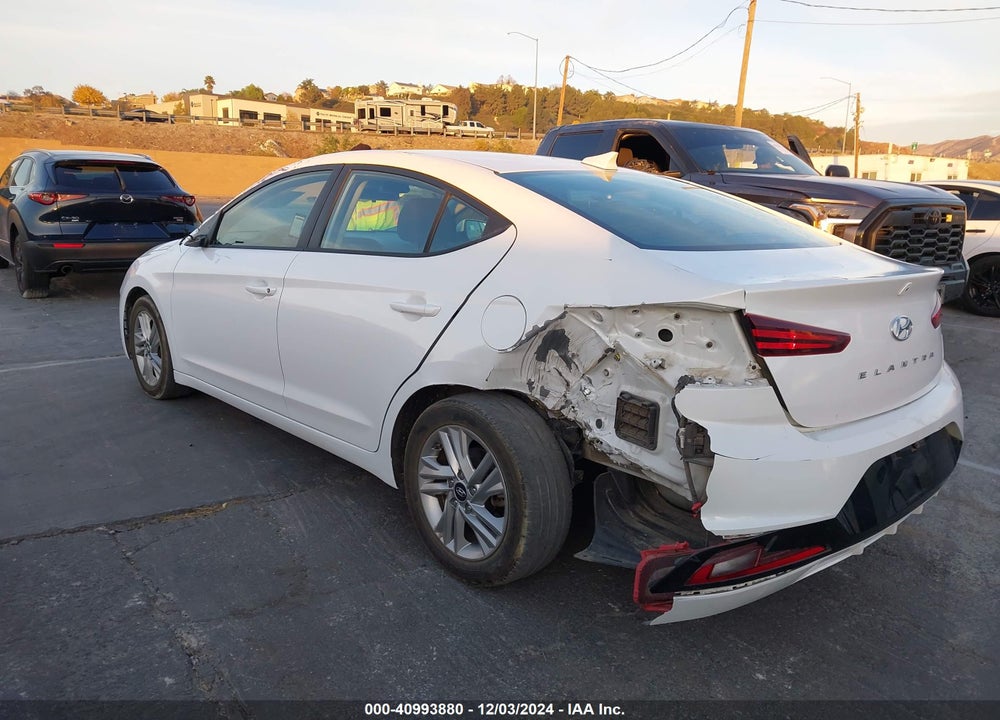 2020 HYUNDAI ELANTRA SEL VIN: 5NPD84LF6LH545273