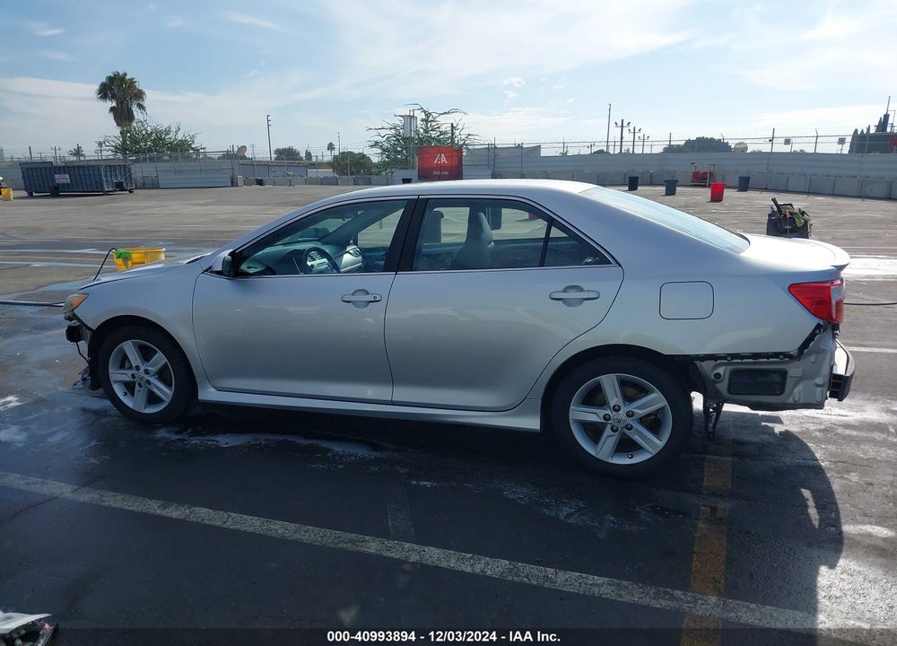 2012 TOYOTA CAMRY SE VIN: 4T1BF1FK1CU592457