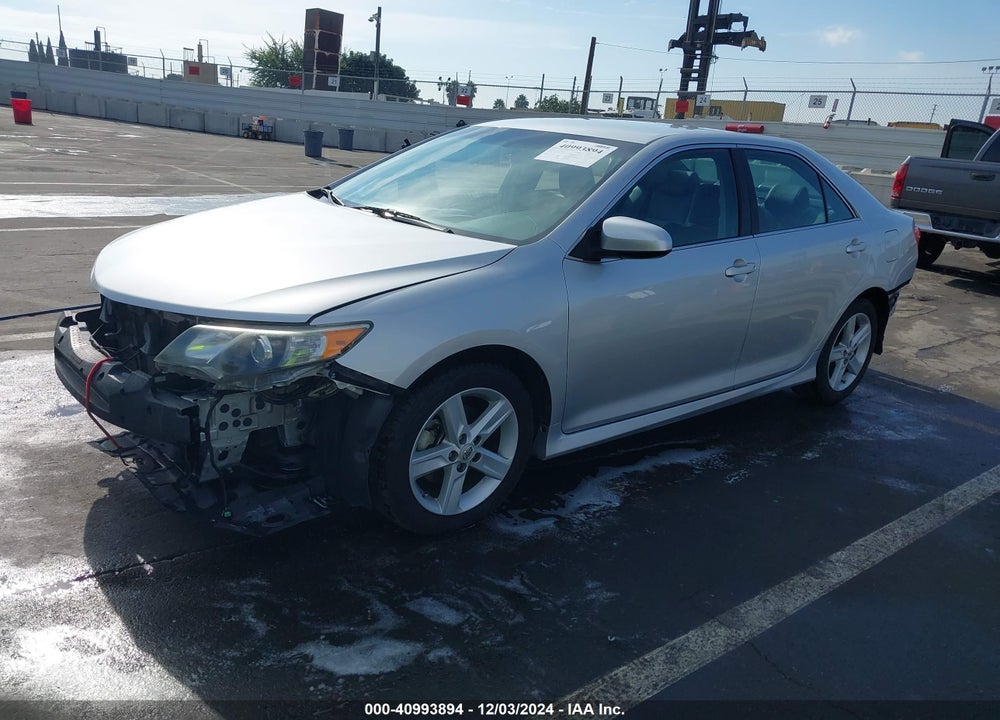 2012 TOYOTA CAMRY SE VIN: 4T1BF1FK1CU592457
