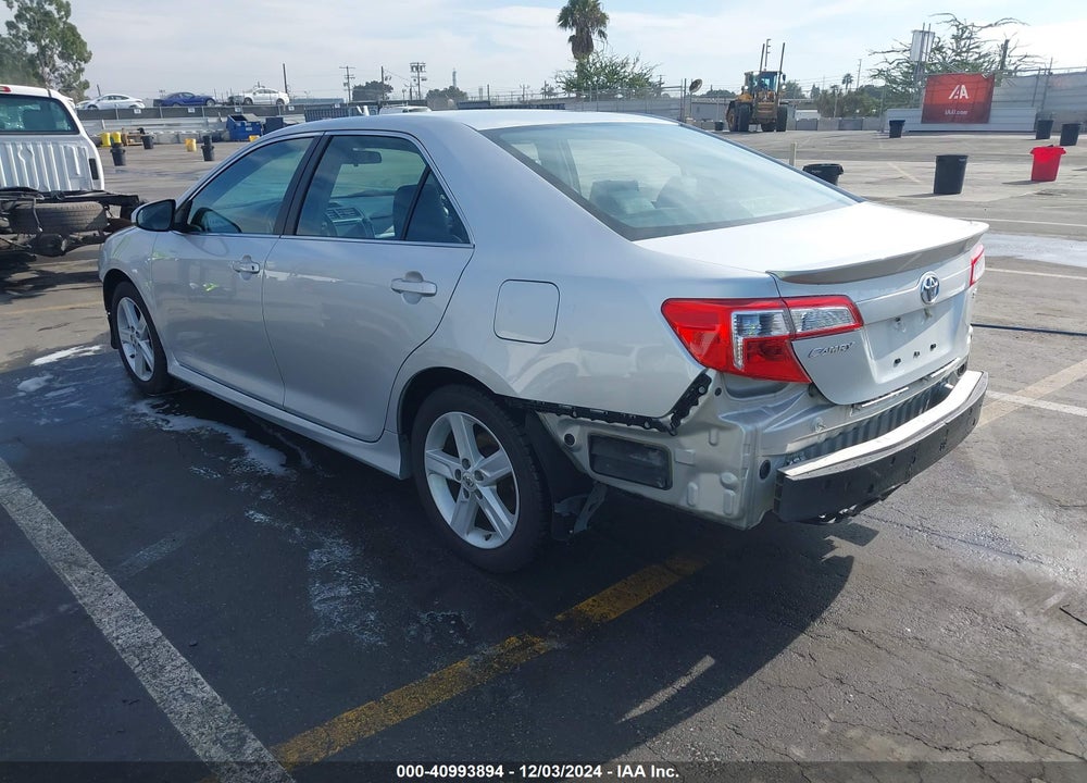 2012 TOYOTA CAMRY SE VIN: 4T1BF1FK1CU592457