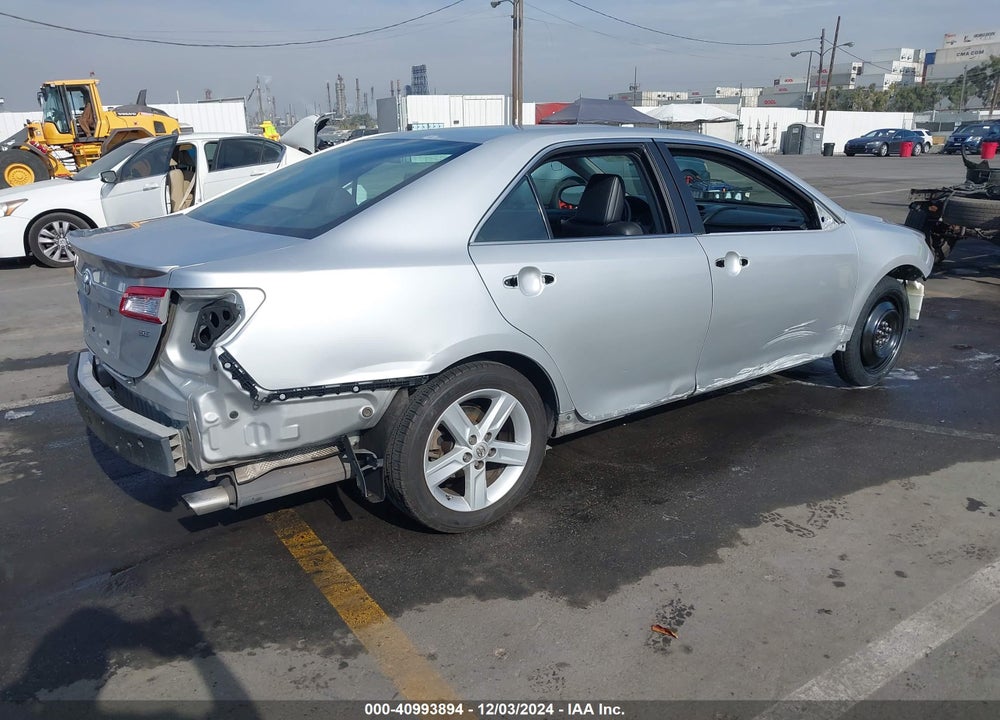 2012 TOYOTA CAMRY SE VIN: 4T1BF1FK1CU592457