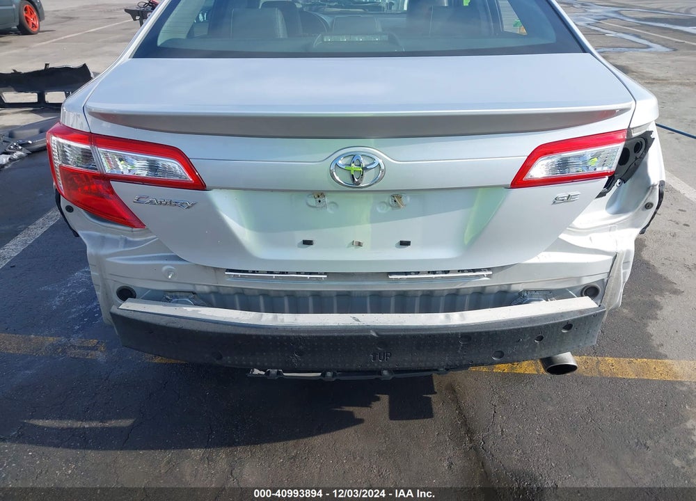 2012 TOYOTA CAMRY SE VIN: 4T1BF1FK1CU592457