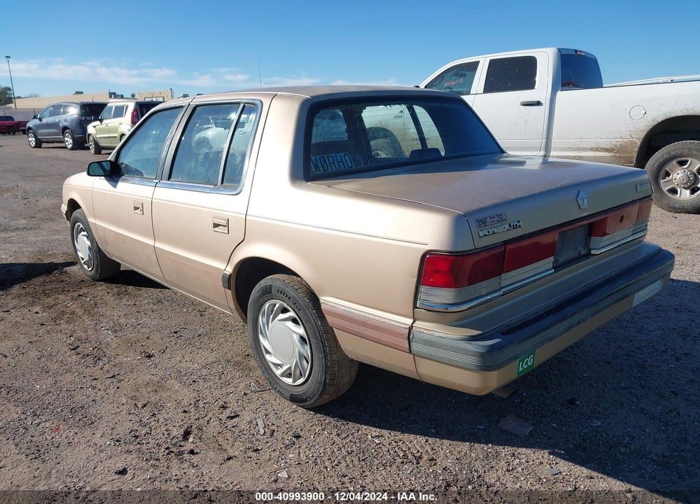 1990 PLYMOUTH ACCLAIM VIN: 1P3XA46KXLF755606