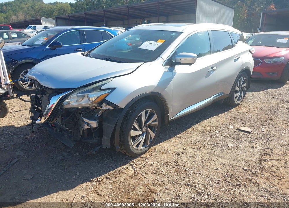 2015 NISSAN MURANO PLATINUM VIN: 5N1AZ2MG2FN257147