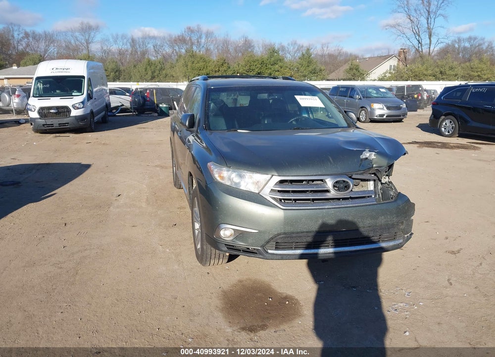 2013 TOYOTA HIGHLANDER LIMITED V6 VIN: 5TDDK3EH2DS207245