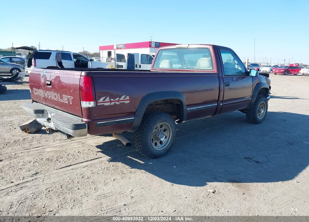 1999 CHEVROLET K2500 VIN: 1GCGK24R8XR719502