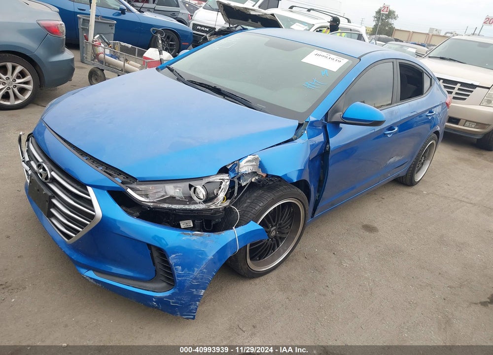 2017 HYUNDAI ELANTRA SE VIN: 5NPD84LF0HH160248