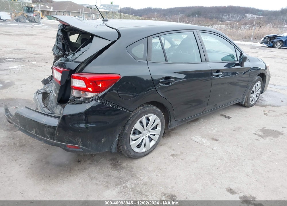 2019 SUBARU IMPREZA 2.0I VIN: 4S3GTAA66K3760255