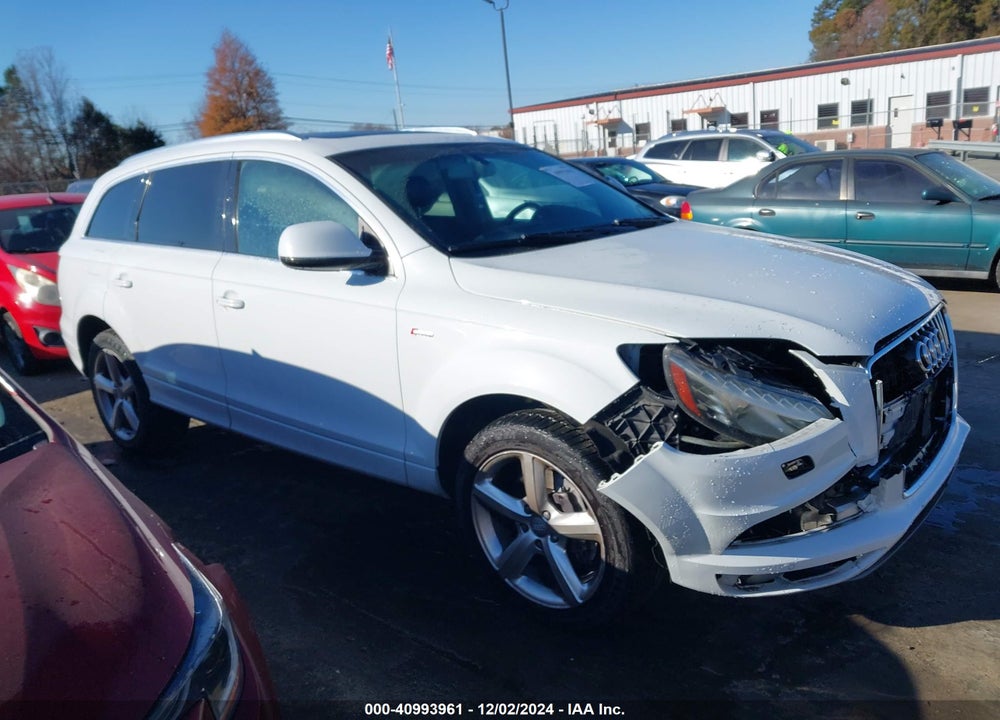 2013 AUDI Q7 3.0T S LINE PRESTIGE VIN: WA1DGAFE0DD006783
