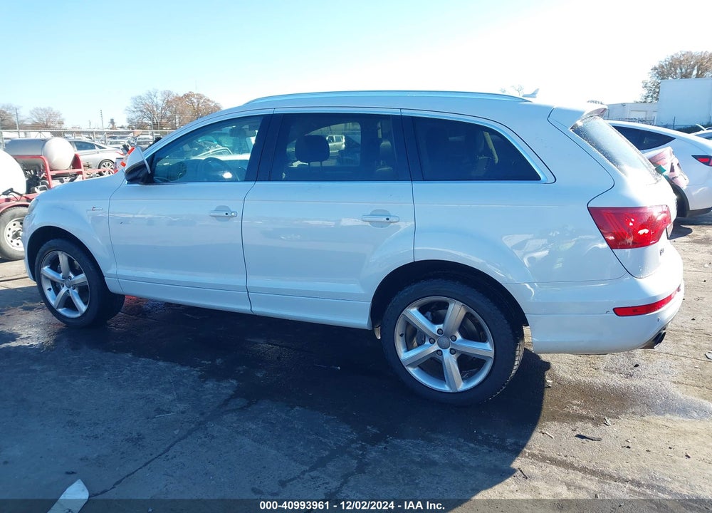 2013 AUDI Q7 3.0T S LINE PRESTIGE VIN: WA1DGAFE0DD006783