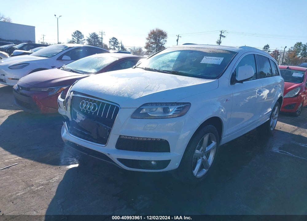 2013 AUDI Q7 3.0T S LINE PRESTIGE VIN: WA1DGAFE0DD006783