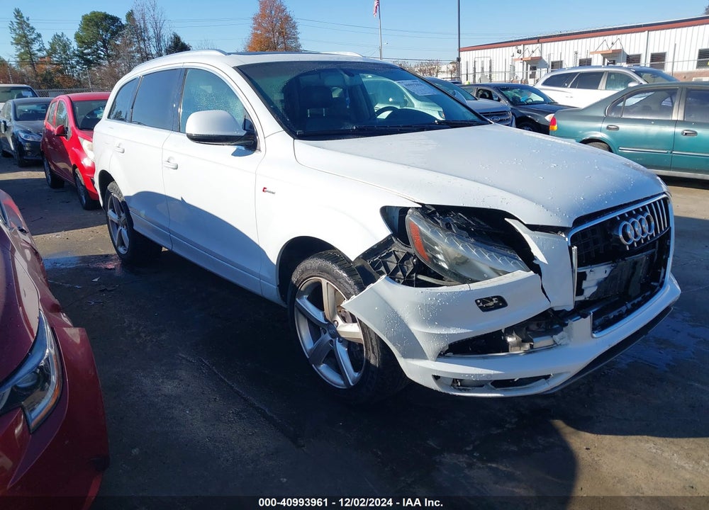 2013 AUDI Q7 3.0T S LINE PRESTIGE VIN: WA1DGAFE0DD006783