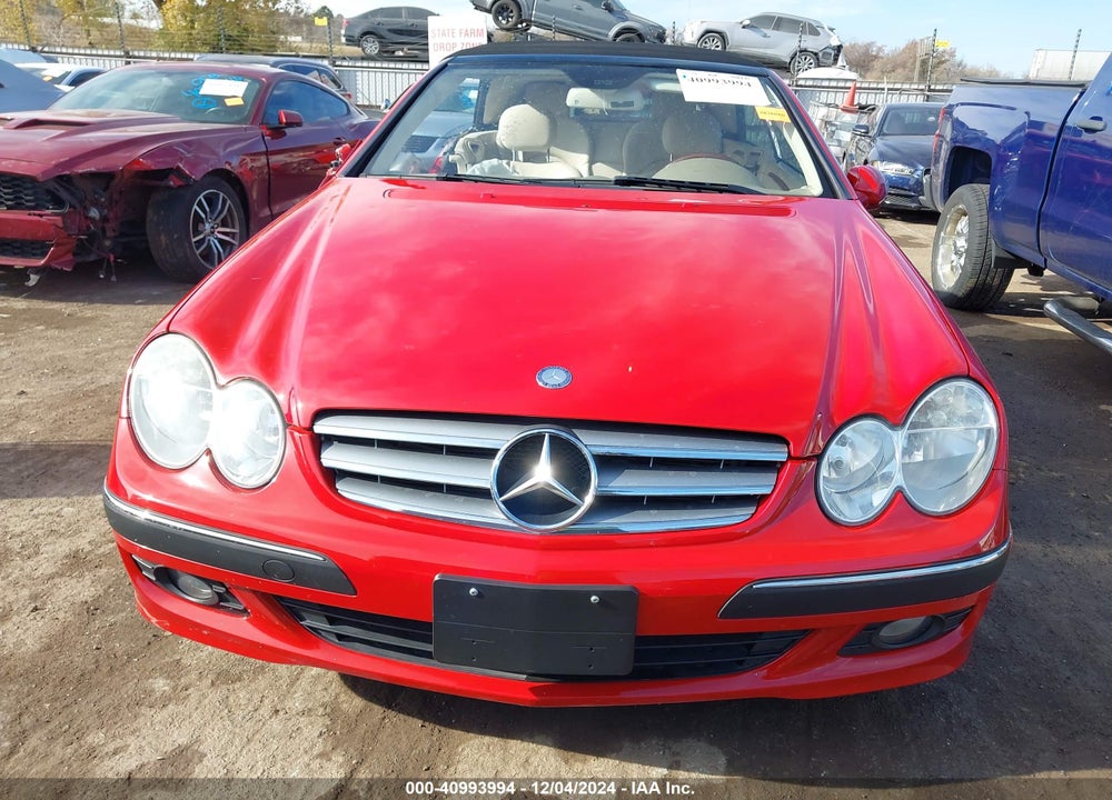 2009 MERCEDES-BENZ CLK VIN: WDBTK56F09T100996