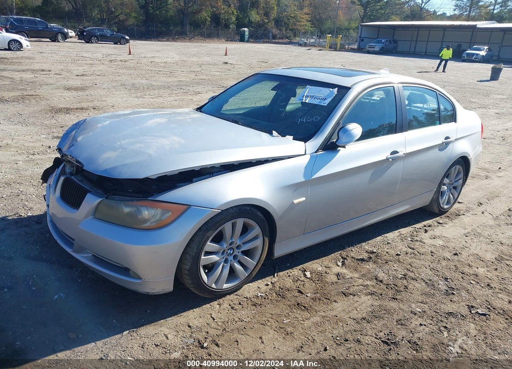 2008 BMW 328I VIN: WBAVA37538NL19460