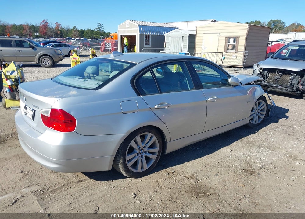 2008 BMW 328I VIN: WBAVA37538NL19460