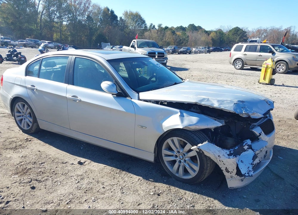 2008 BMW 328I VIN: WBAVA37538NL19460